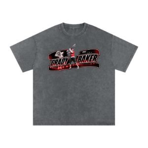 Grady Baker Snow Washed Oversized TEE - Image 4