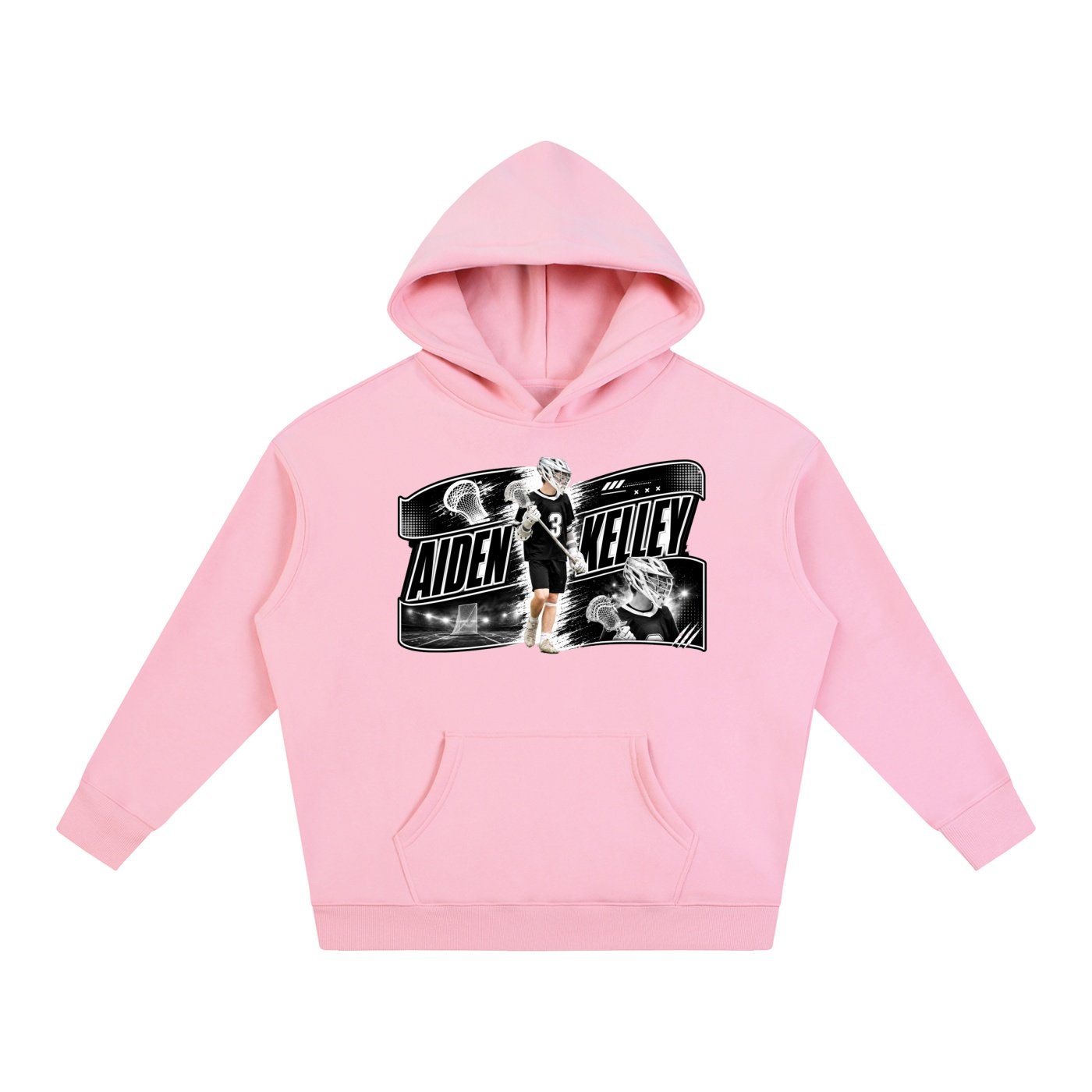 Aiden Kelley Oversize Fleeced Hoodie - Image 5