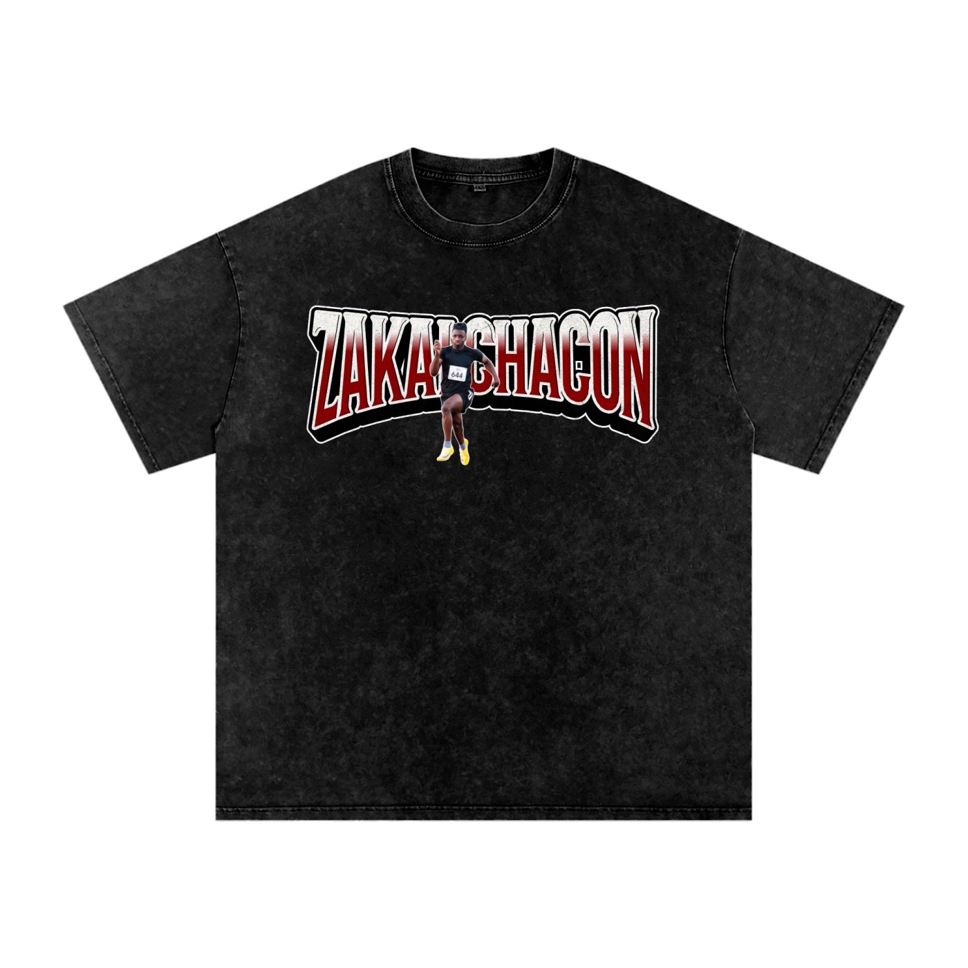 Zakai Chacon Snow Washed Oversized TEE - Image 1
