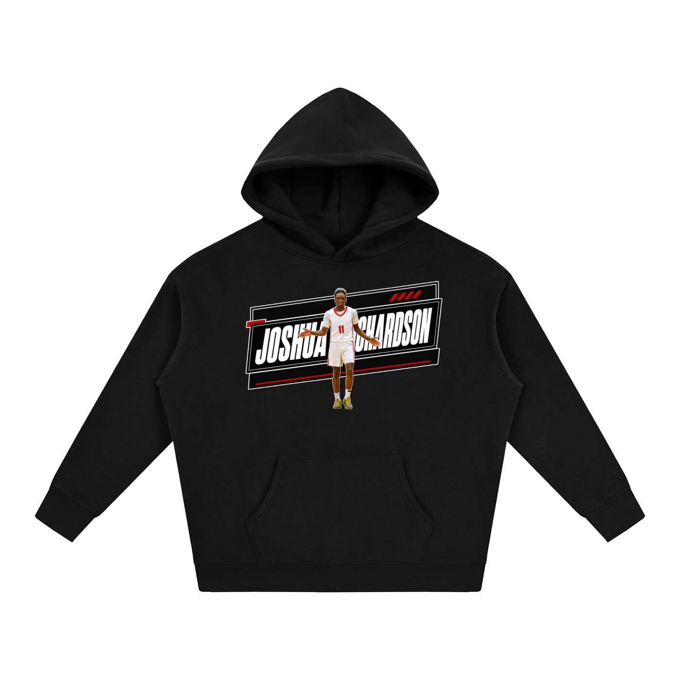 Joshua Richardson Oversize Fleeced Hoodie - Image 1
