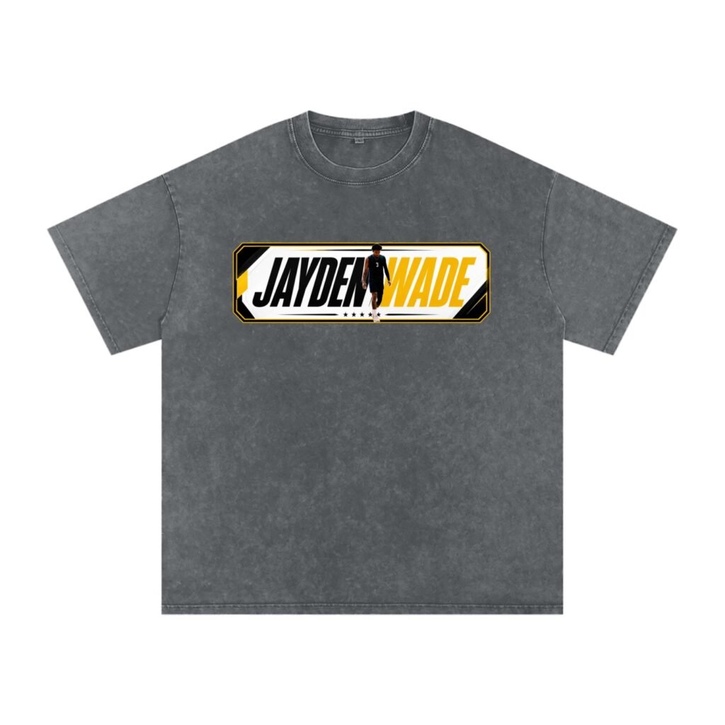 Jayden Wade Snow Washed Oversized TEE