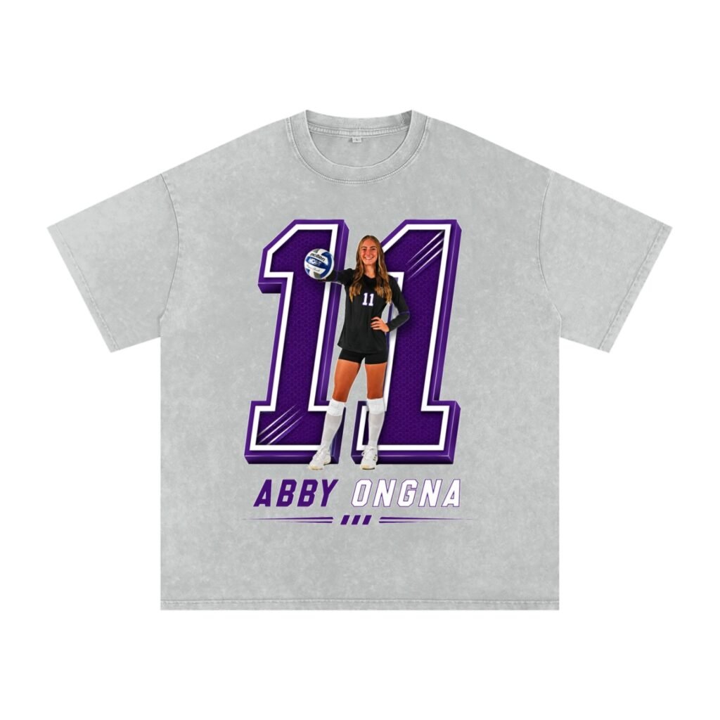 Abby Ongna Snow Washed Oversized TEE