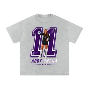 Abby Ongna Snow Washed Oversized TEE - Image 3
