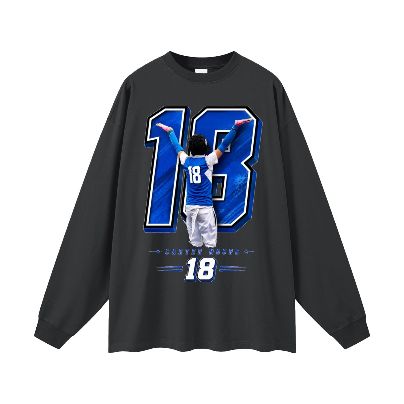 Carter Moore Unisex Long Sleeve T-Shirt - Image 4