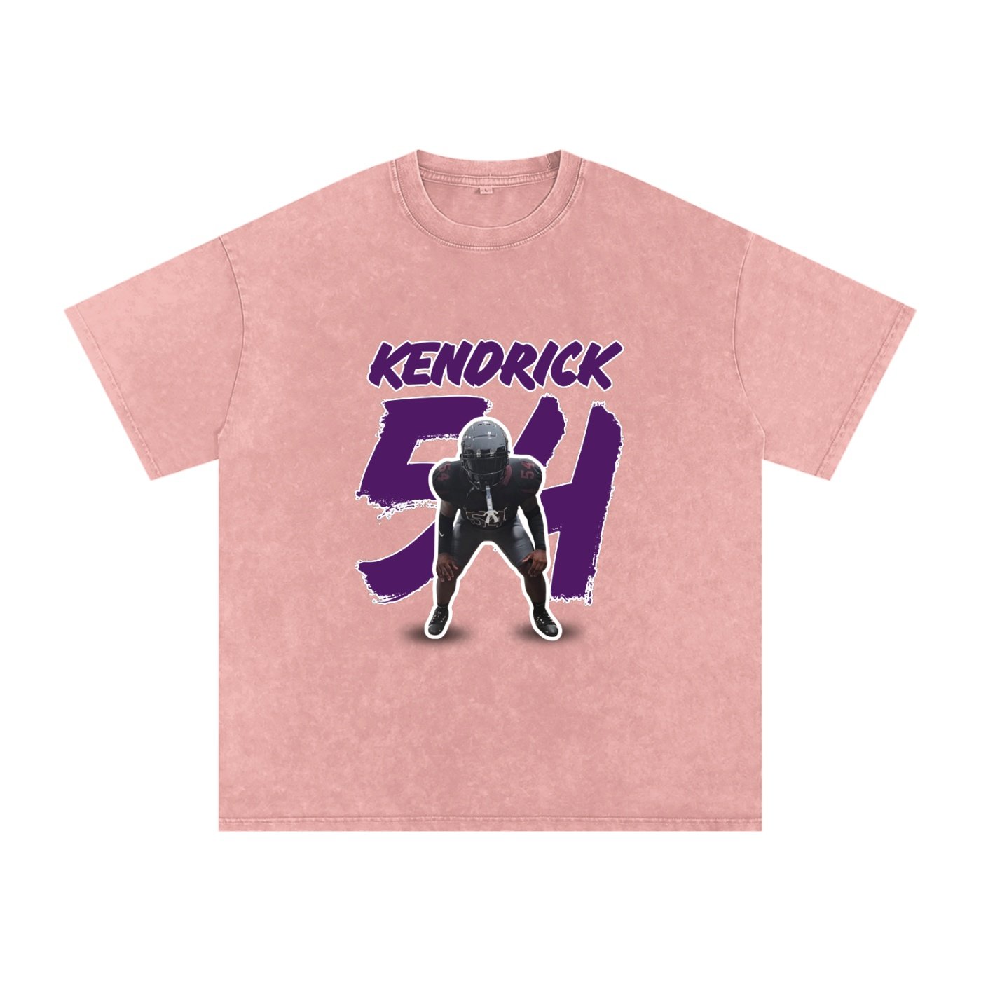 Kendrick Snow Washed Oversized TEE - Image 5