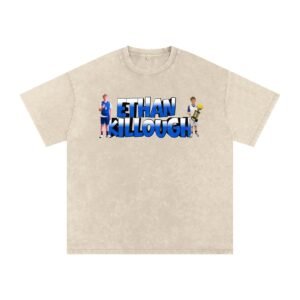 Ethan killough Snow Washed Oversized TEE - Image 2
