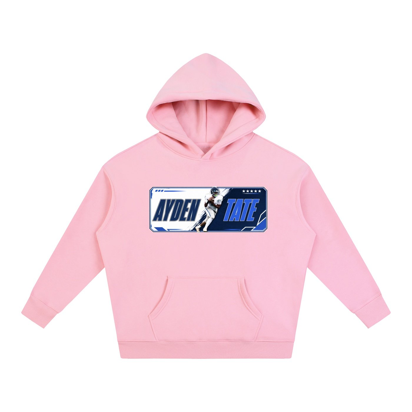 Ayden Tate Oversize Fleeced Hoodie - Image 5