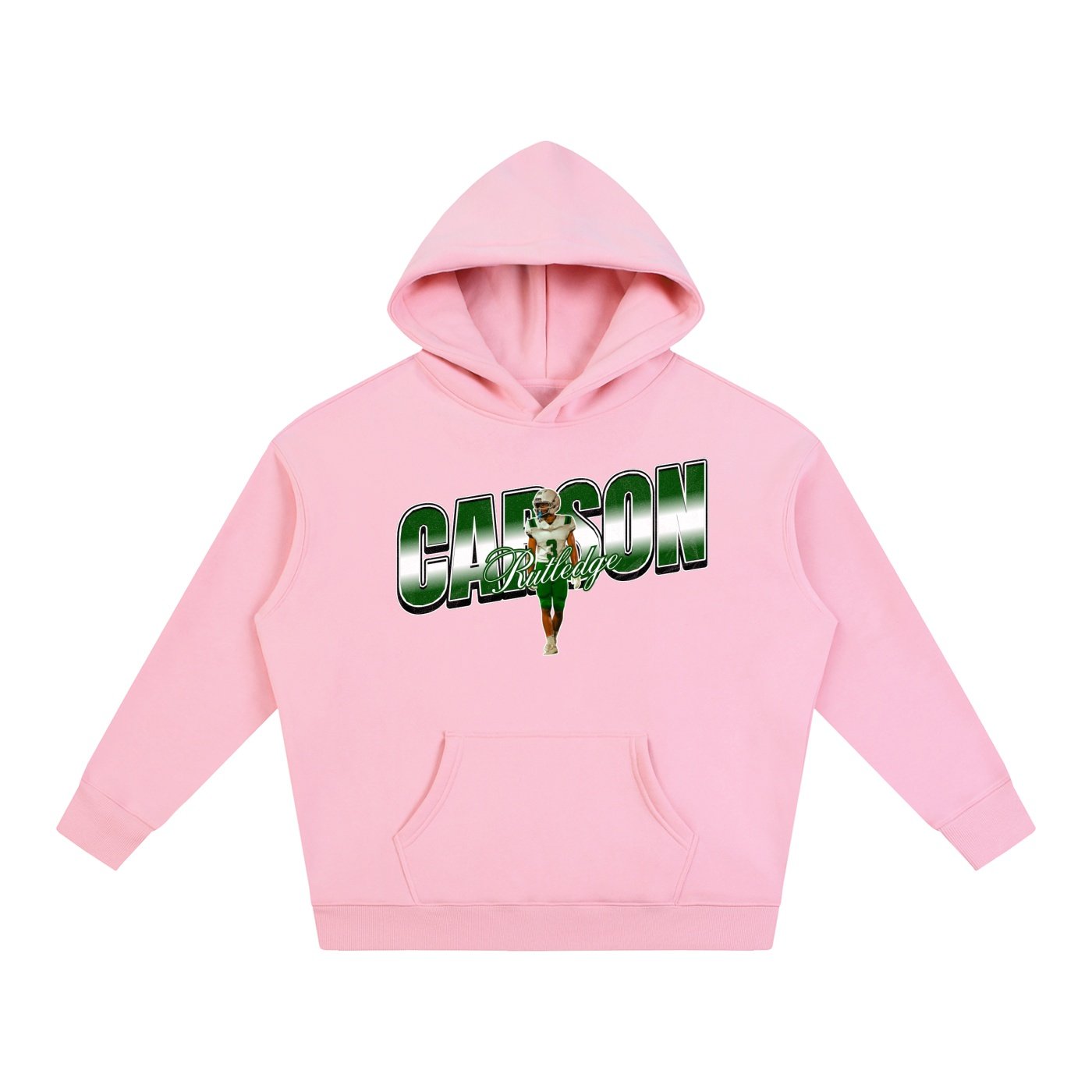 Carson Rutledge Oversize Fleeced Hoodie - Image 5