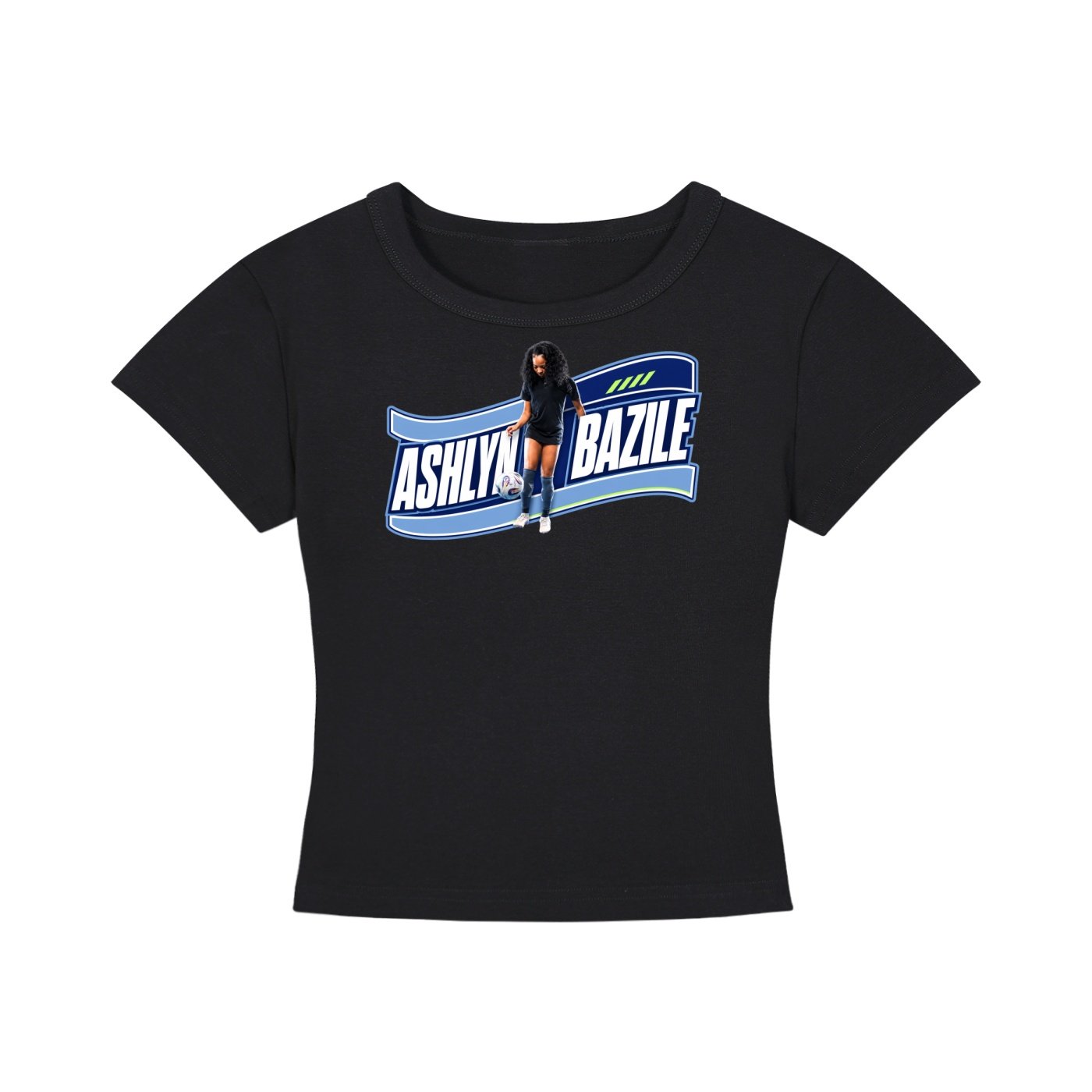 Ashlyn Bazile Women's CropTop - Image 1