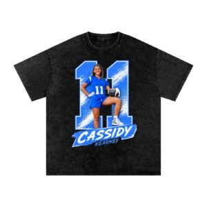 Cassidy Kearney Snow Washed Oversized TEE - Image 1