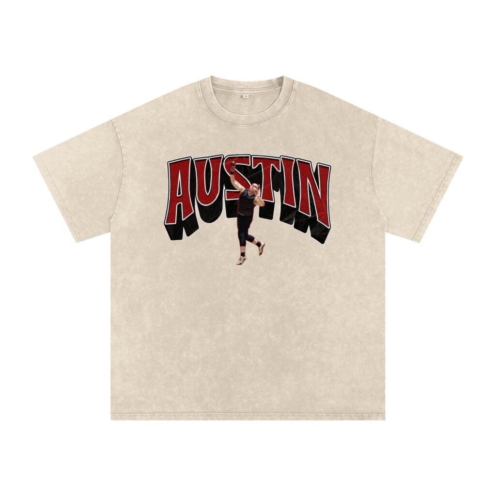 Austin Snow Washed Oversized TEE