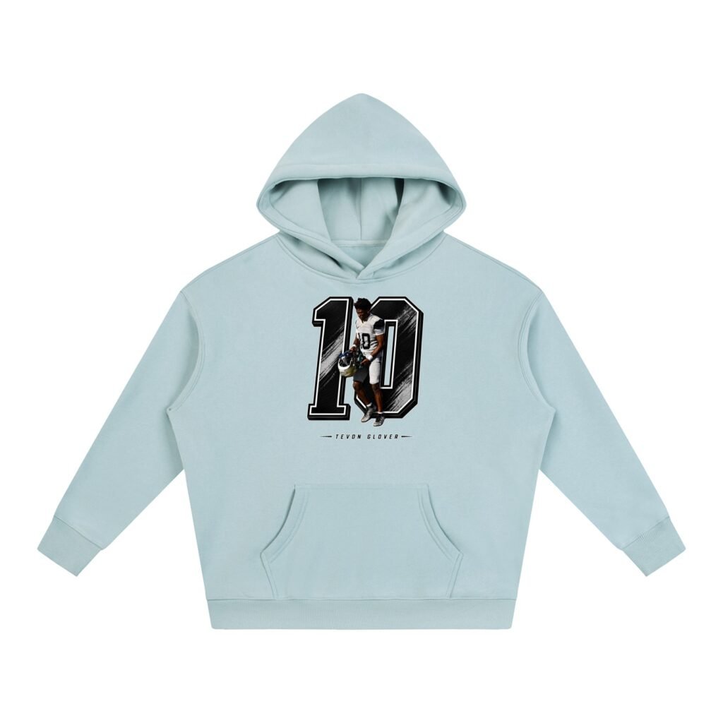 Tevon glover Oversize Fleeced Hoodie