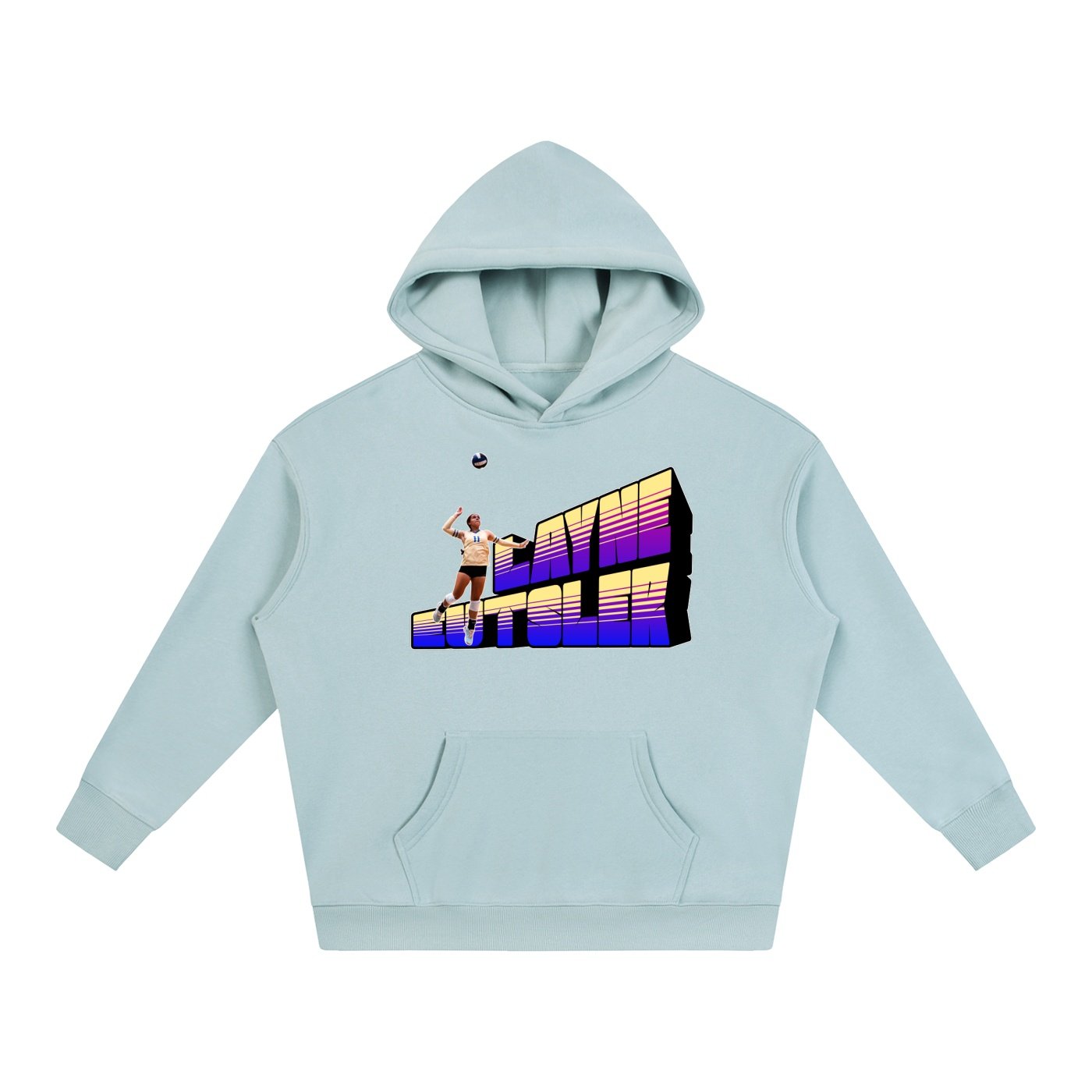 Layne Eutsler Oversize Fleeced Hoodie - Image 3