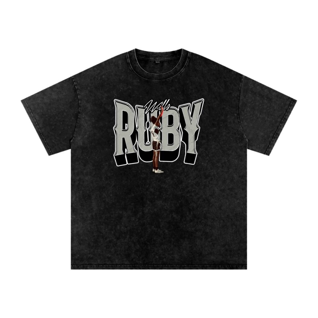 Ruby wills Snow Washed Oversized TEE