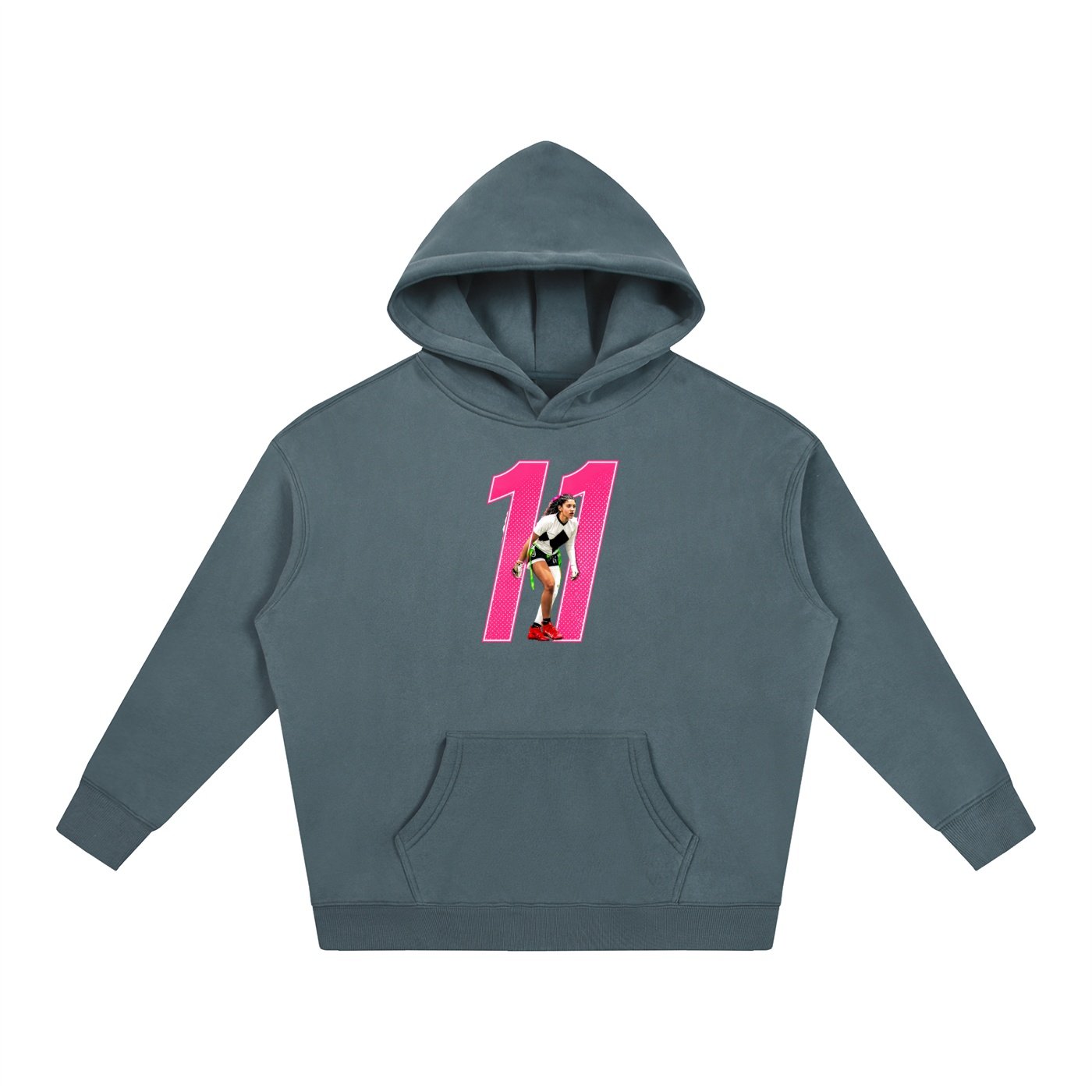 Cassidy Oversize Fleeced Hoodie - Image 4
