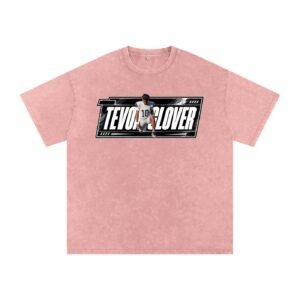 Tevon glover Snow Washed Oversized TEE - Image 5