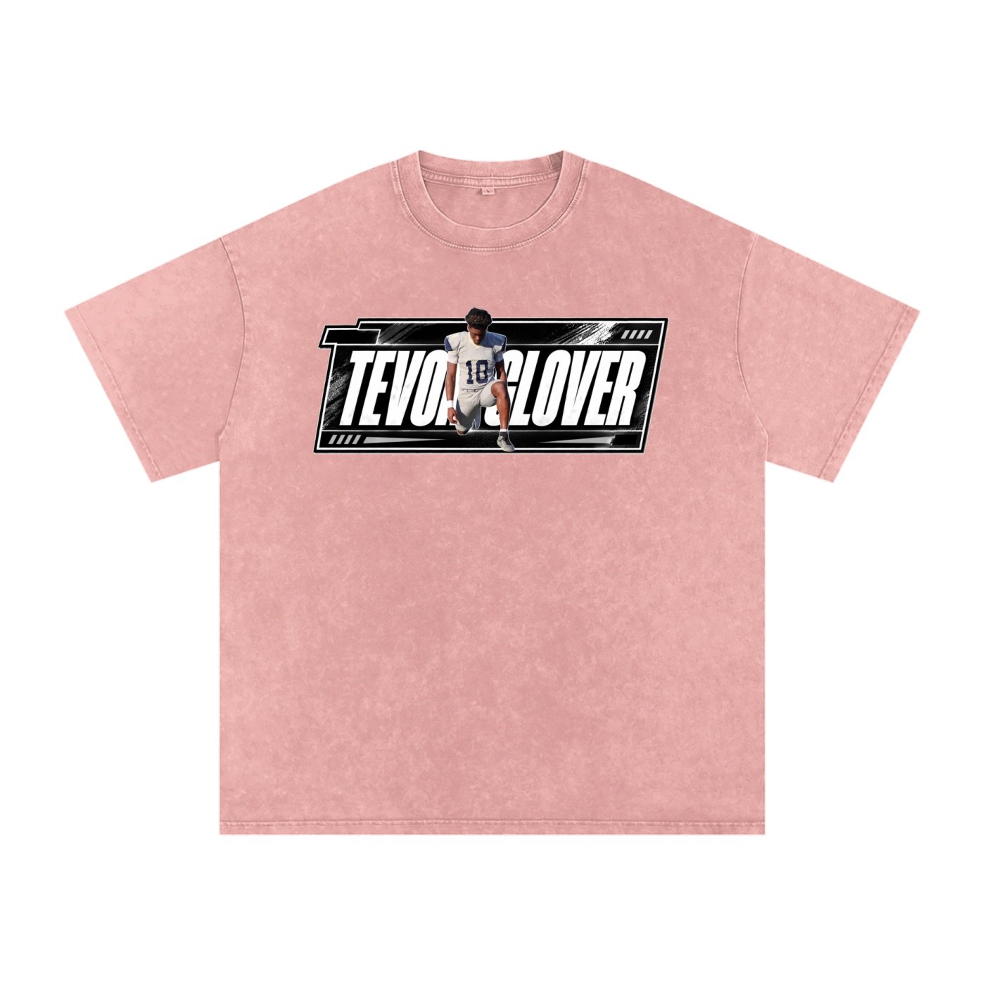 Tevon glover Snow Washed Oversized TEE - Image 5