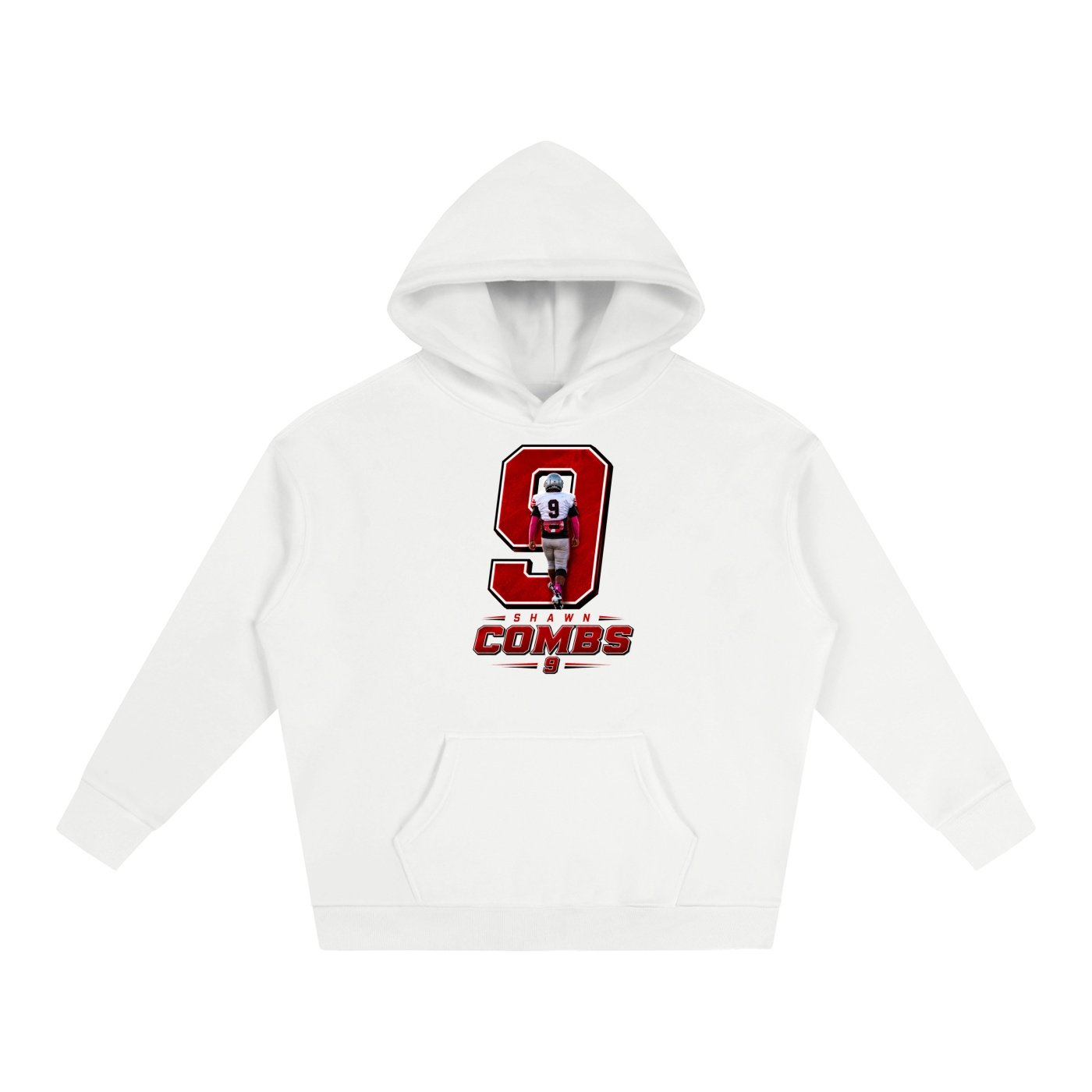 Shawn Combs Oversize Fleeced Hoodie - Image 2