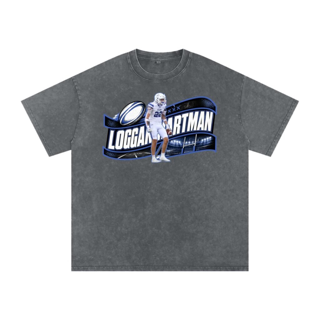 Logan Hartman Snow Washed Oversized TEE