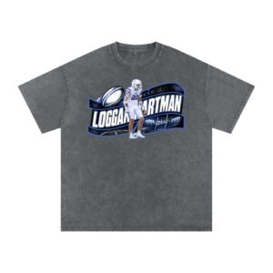 Logan Hartman Snow Washed Oversized TEE - Image 4