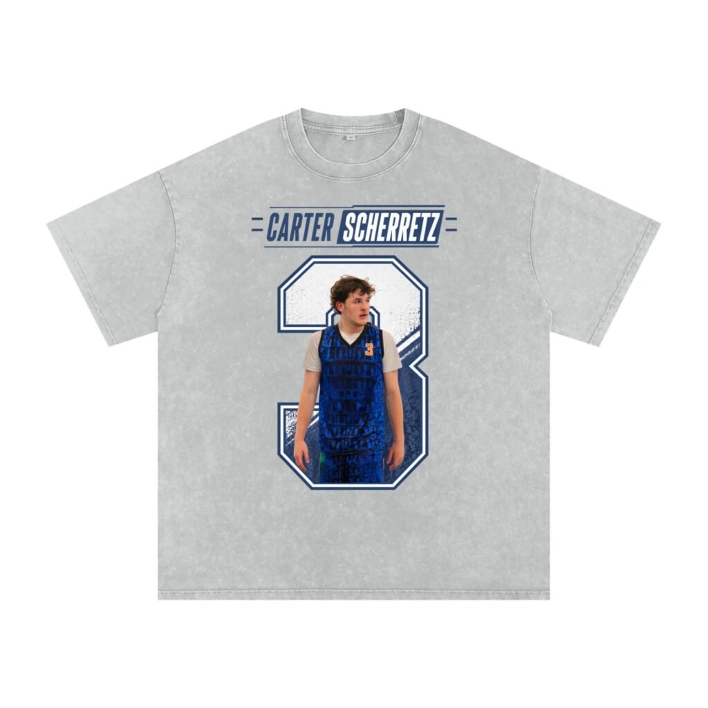 Carter Scherretz  Snow Washed Oversized TEE
