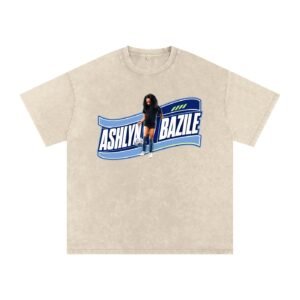 Ashlyn Bazile Snow Washed Oversized TEE - Image 2