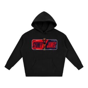 Sydney James Oversize Fleeced Hoodie - Image 1