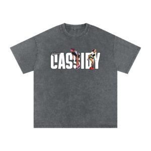 Cassidy Snow Washed Oversized TEE - Image 4