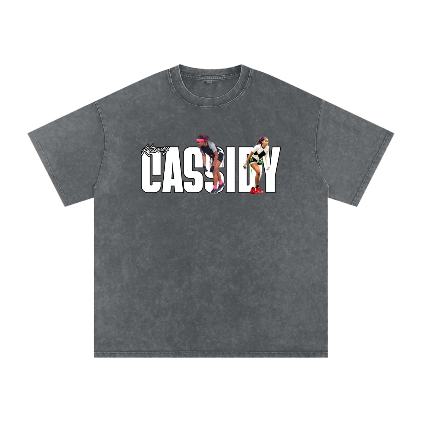Cassidy Snow Washed Oversized TEE - Image 4