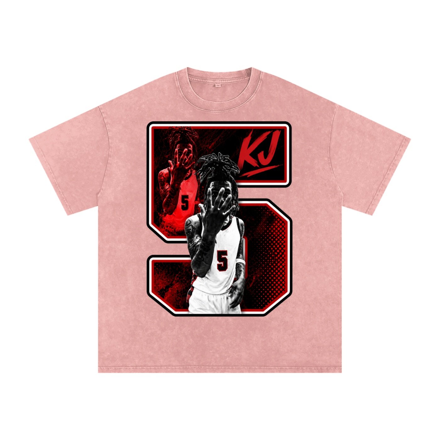 KJ Agnew Snow Washed Oversized TEE - Image 5