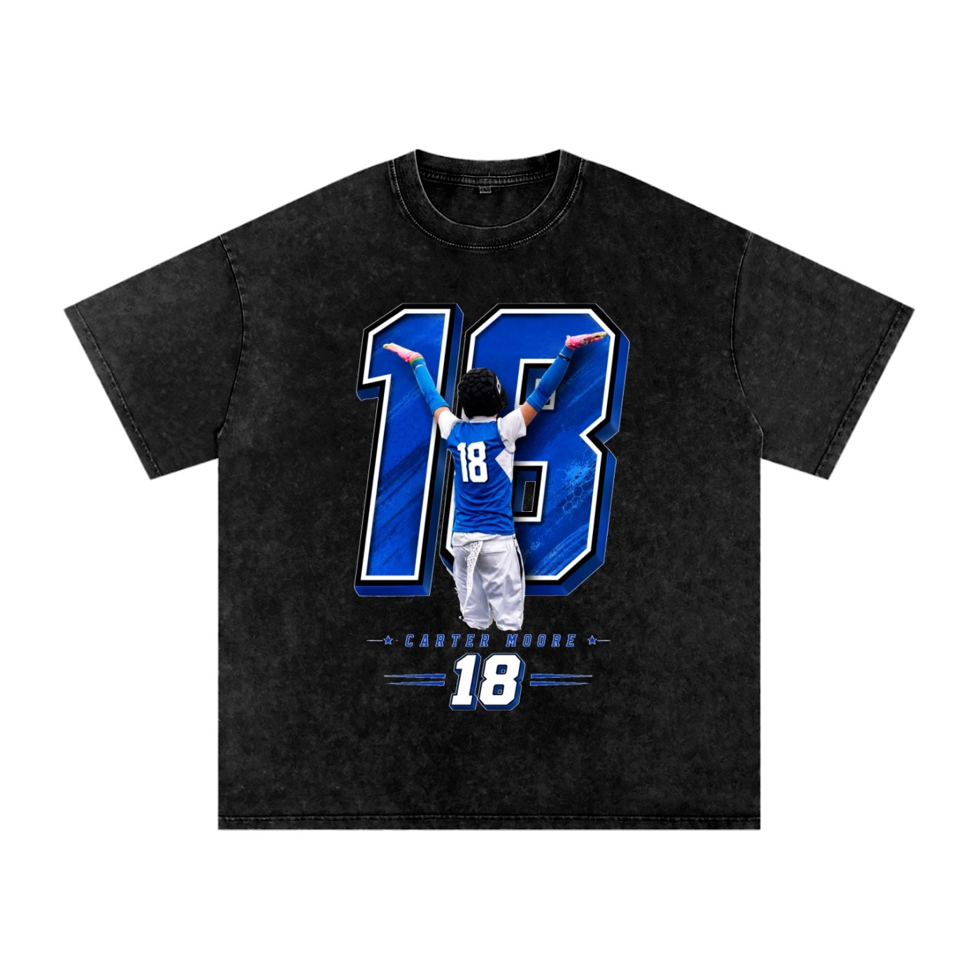 Carter Moore Snow Washed Oversized TEE - Image 1