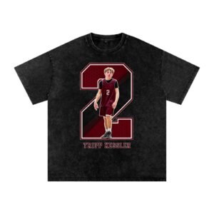 Tripp Kessler Snow Washed Oversized TEE - Image 1