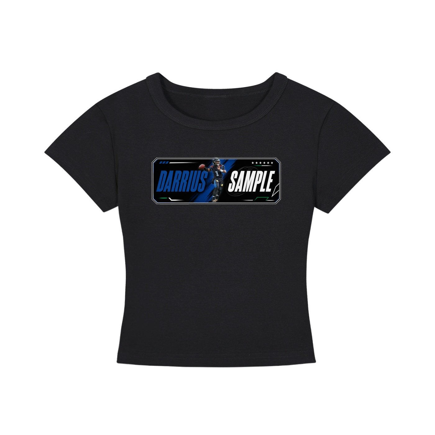 Darrius Sample Women's CropTop - Image 1