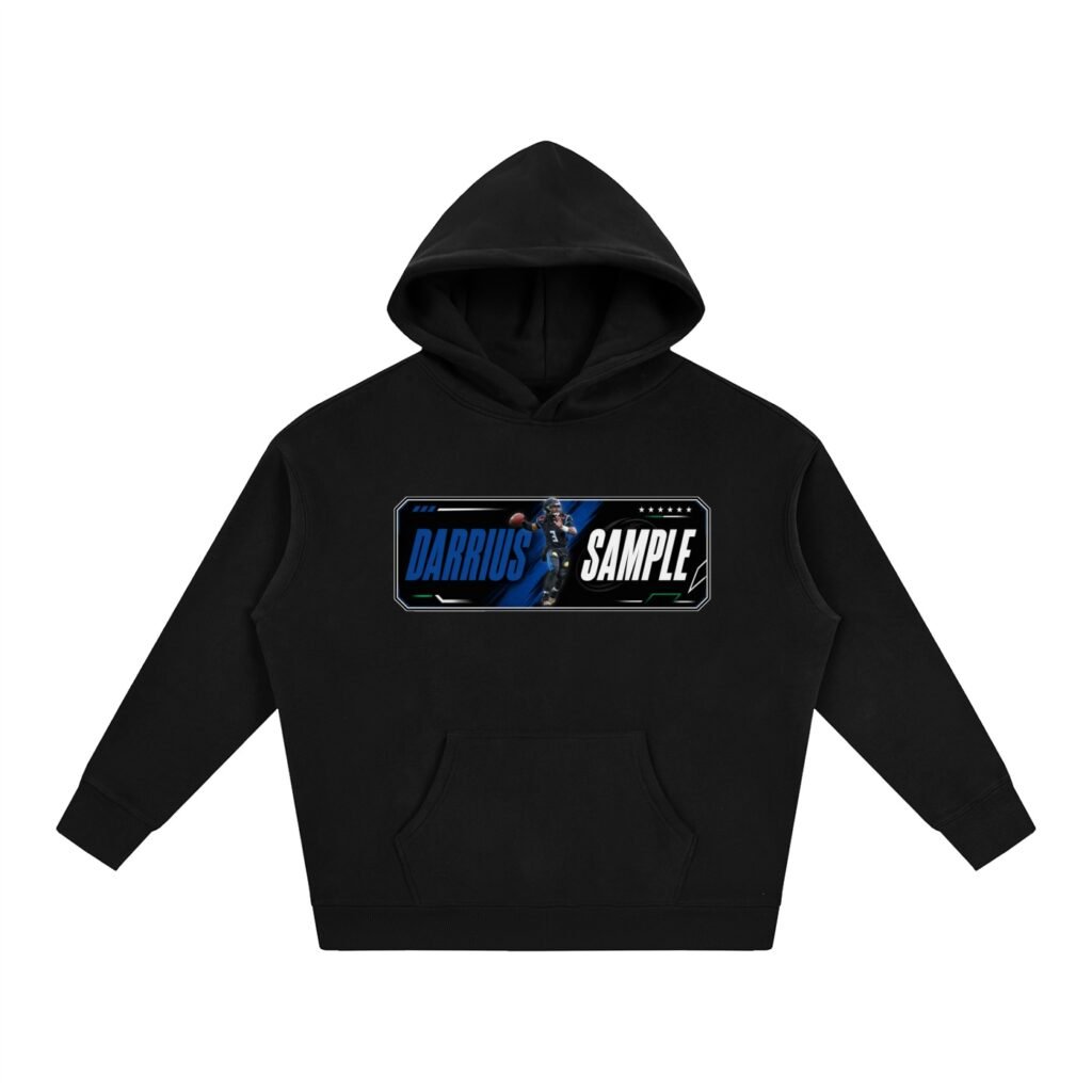 Darrius Sample Oversize Fleeced Hoodie