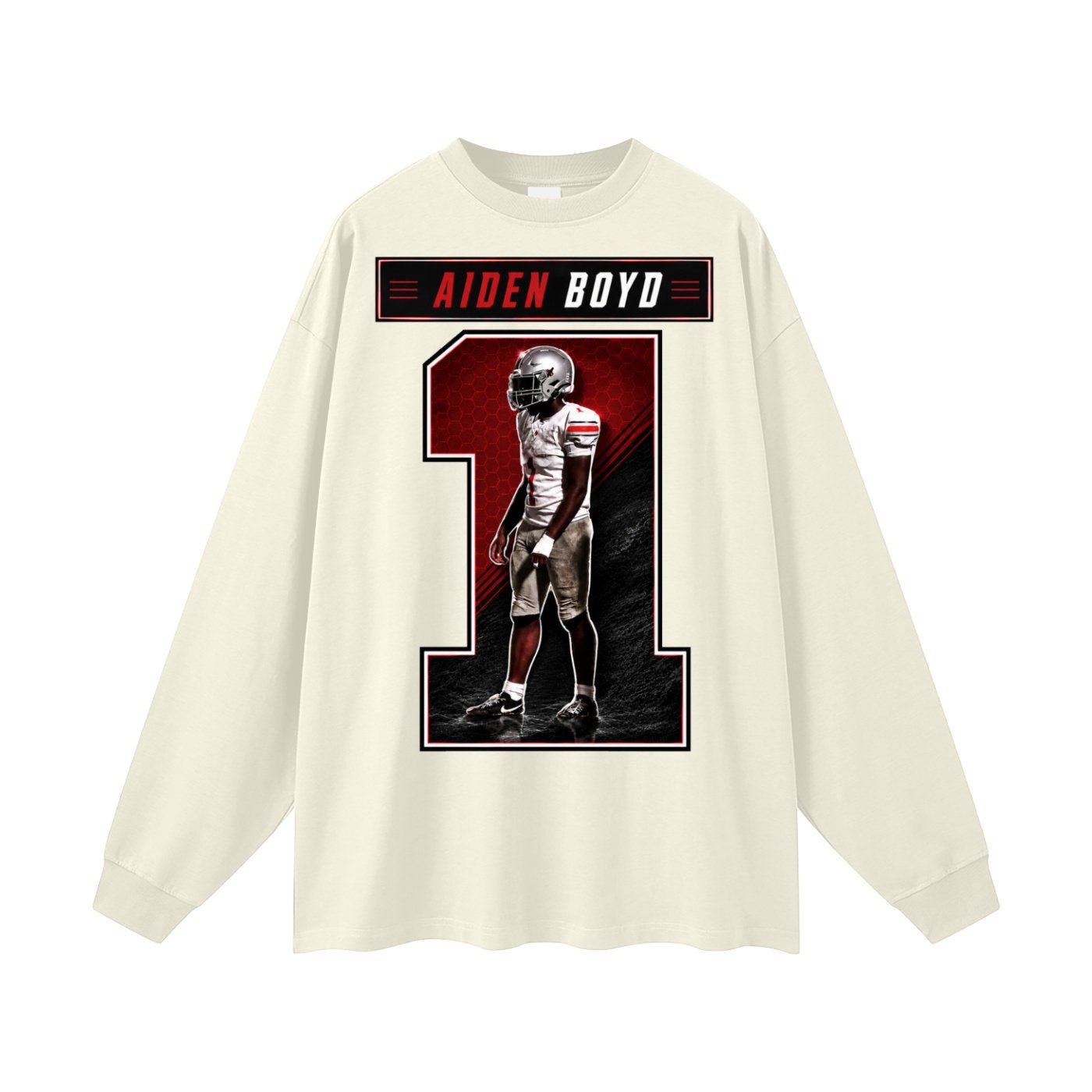 Aiden Boyd Unisex Long Sleeve T-Shirt - Image 3
