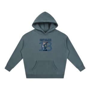 Bre'asjah Oversize Fleeced Hoodie - Image 4