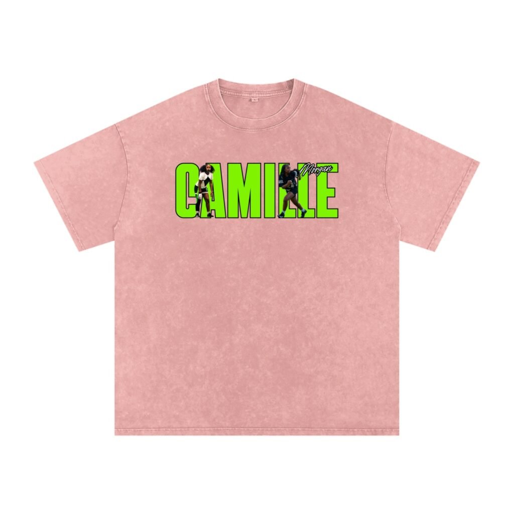 Camille Morgan Snow Washed Oversized TEE