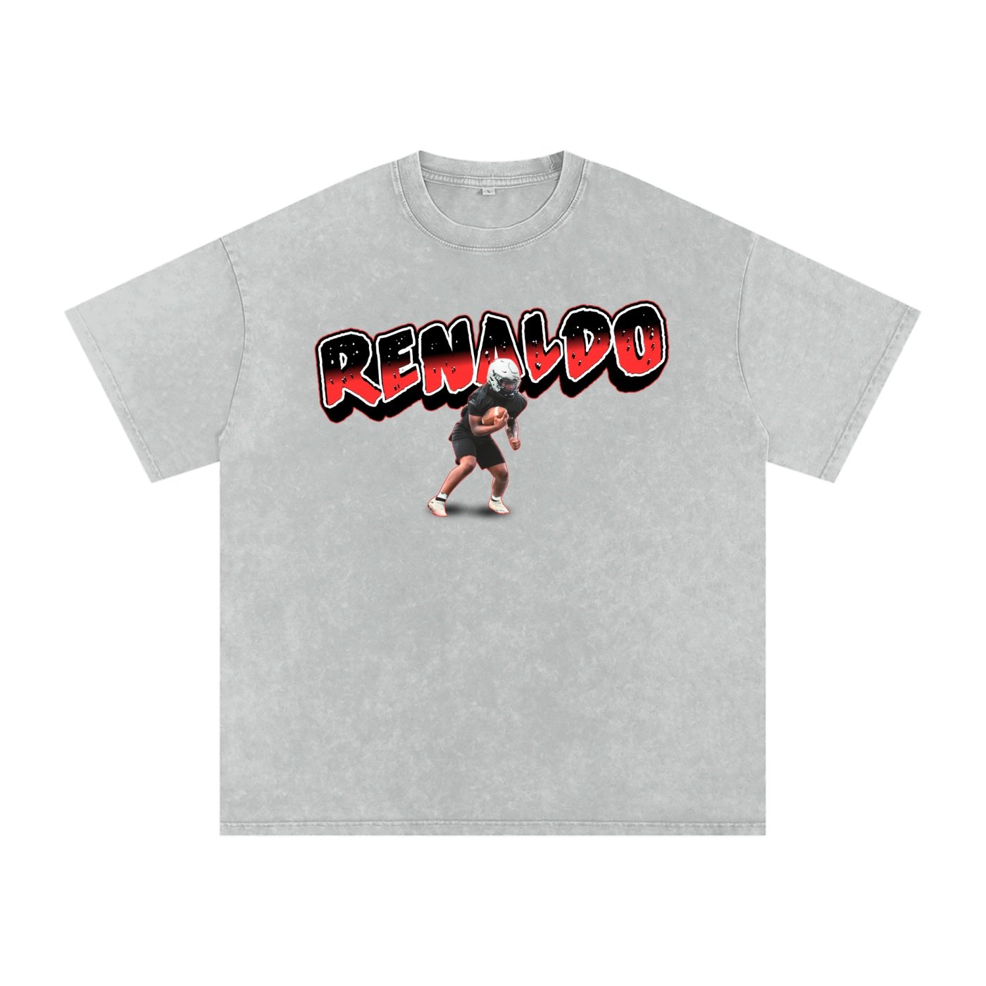 Renaldo Snow Washed Oversized TEE - Image 3