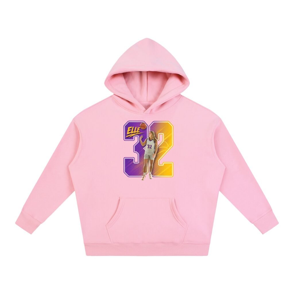 Elle Jo Johnson Oversize Fleeced Hoodie