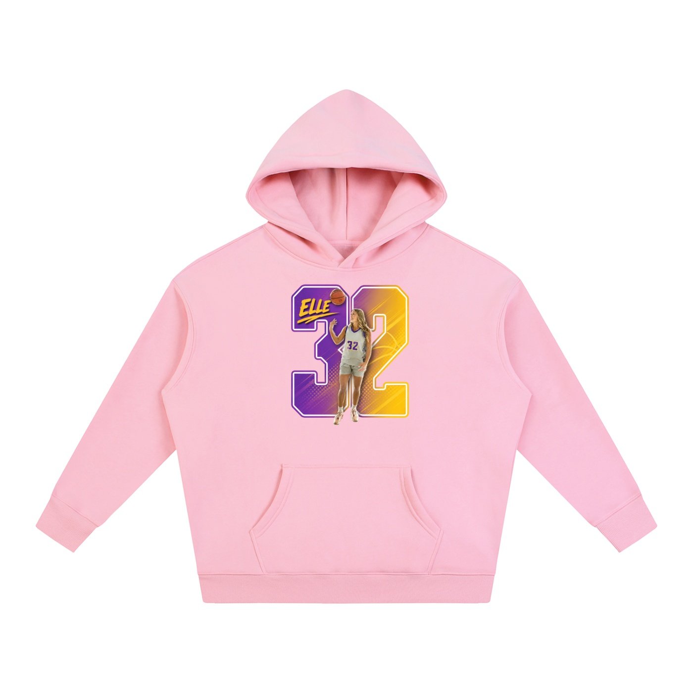 Elle Jo Johnson Oversize Fleeced Hoodie - Image 5