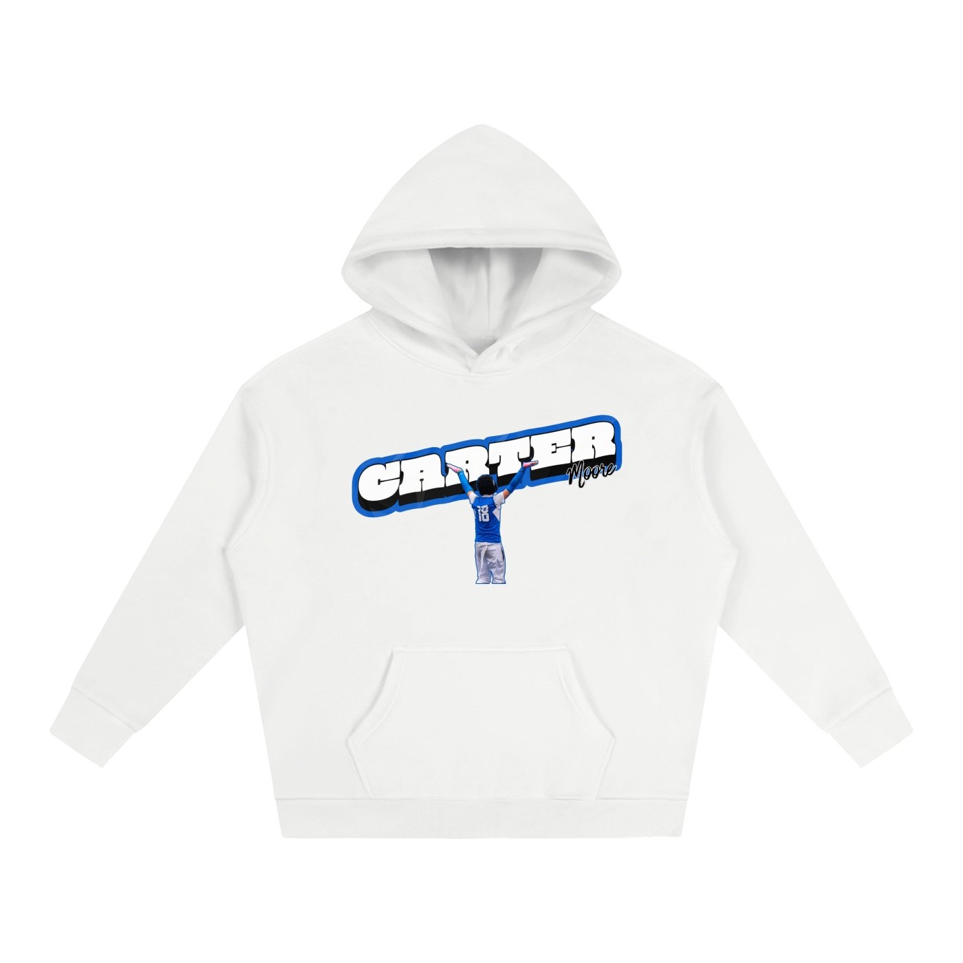 Carter Moore Oversize Fleeced Hoodie - Image 2
