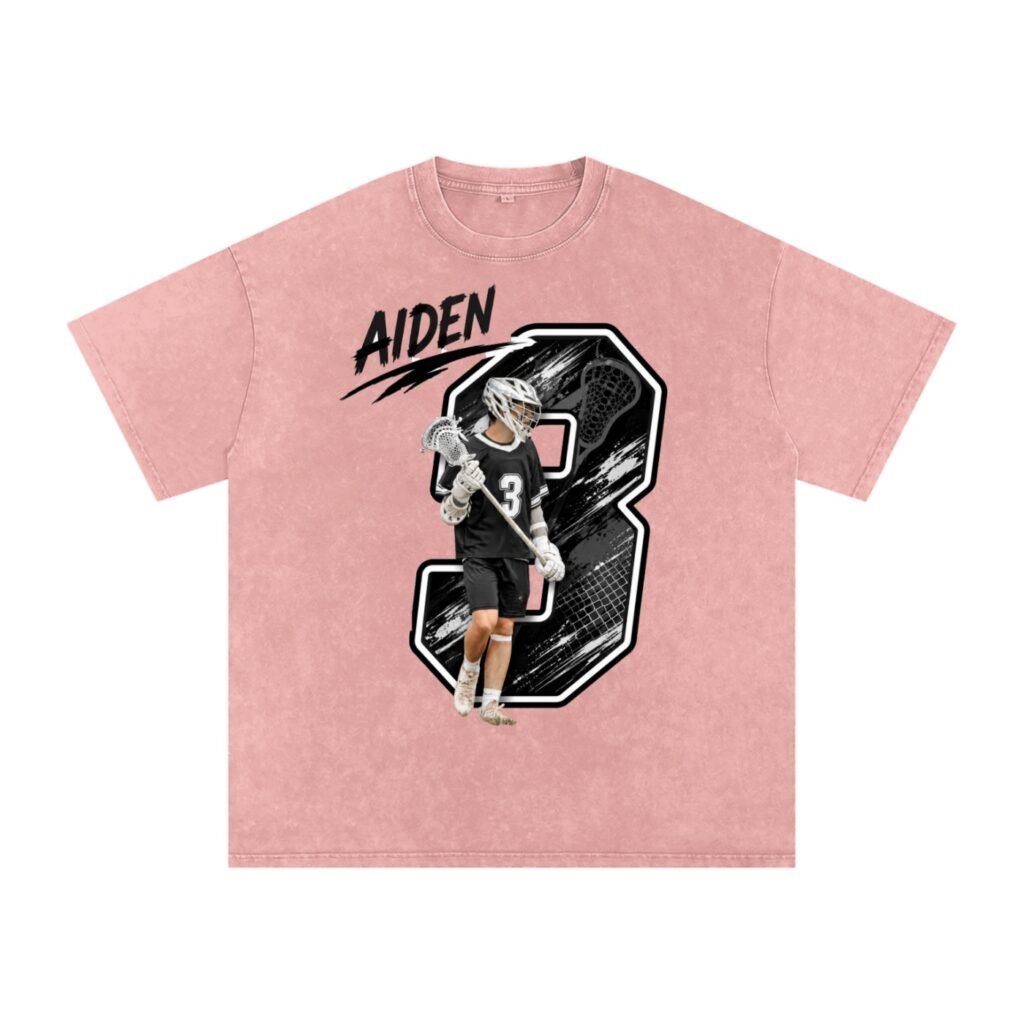 Aiden Kelley Snow Washed Oversized TEE