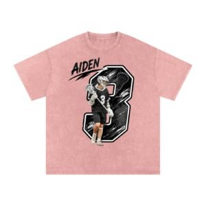 Aiden Kelley Snow Washed Oversized TEE - Image 4