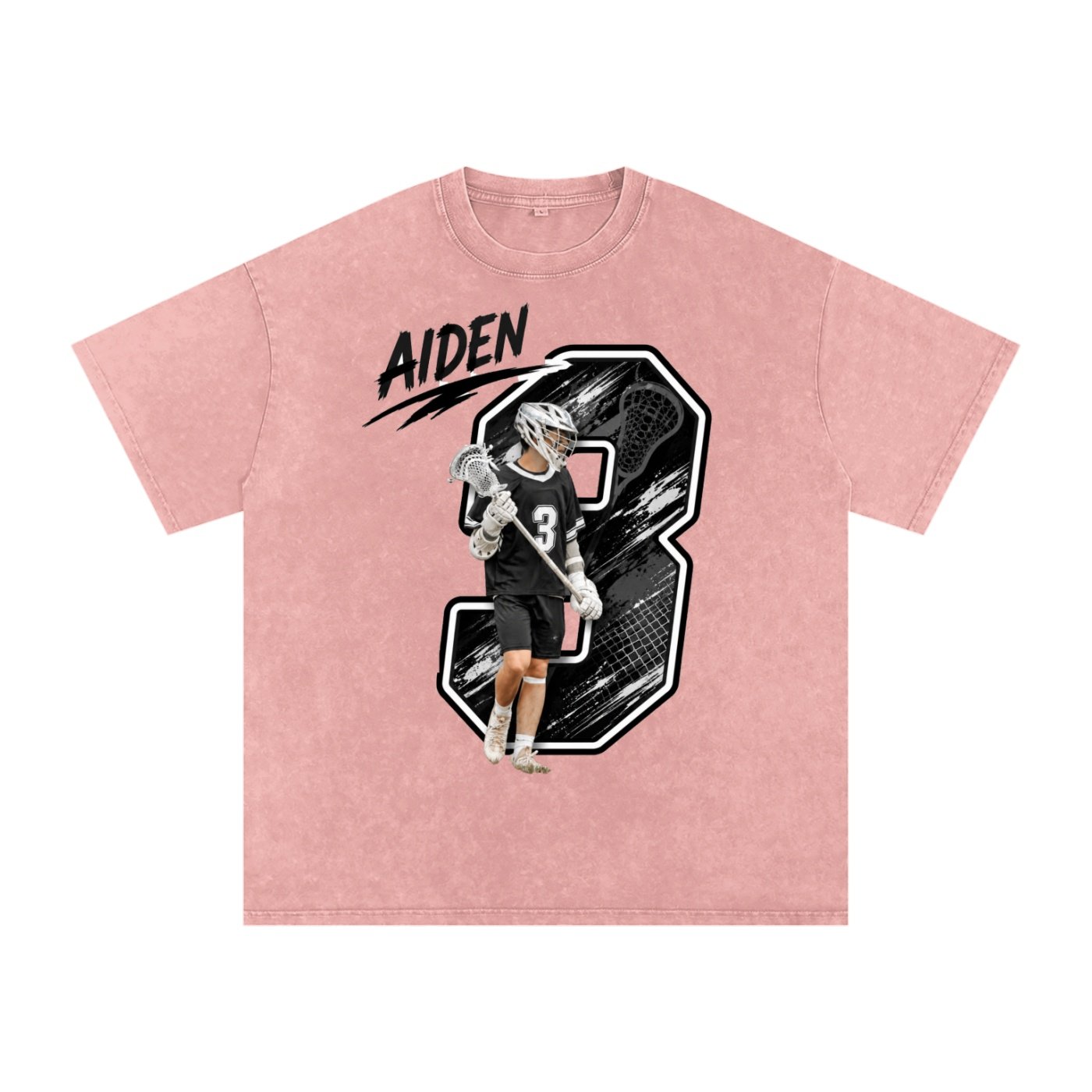 Aiden Kelley Snow Washed Oversized TEE - Image 4