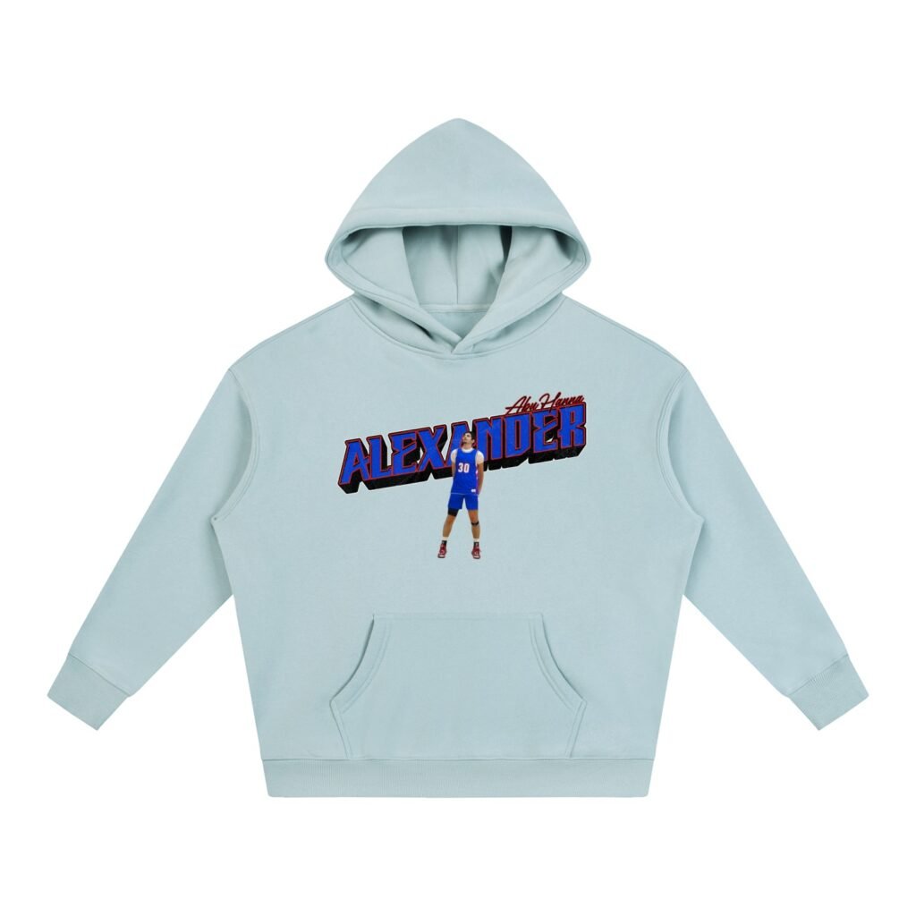 Alexander Abu Hanna Oversize Fleeced Hoodie