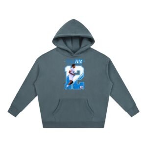Titus Falk Oversize Fleeced Hoodie - Image 4