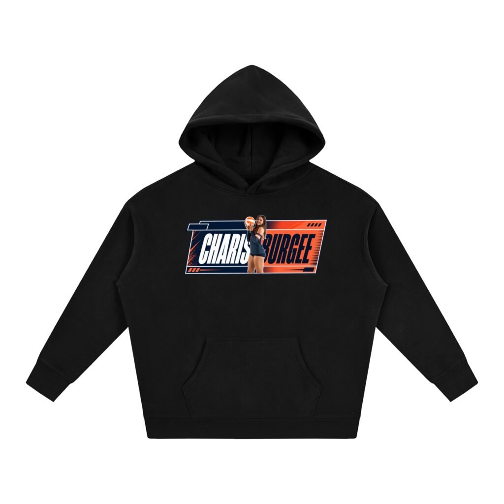 Charis Burge Oversize Fleeced Hoodie