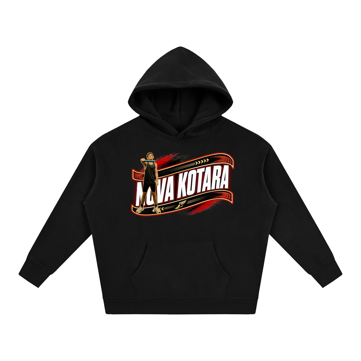 Nova Katora Oversize Fleeced Hoodie - Image 1