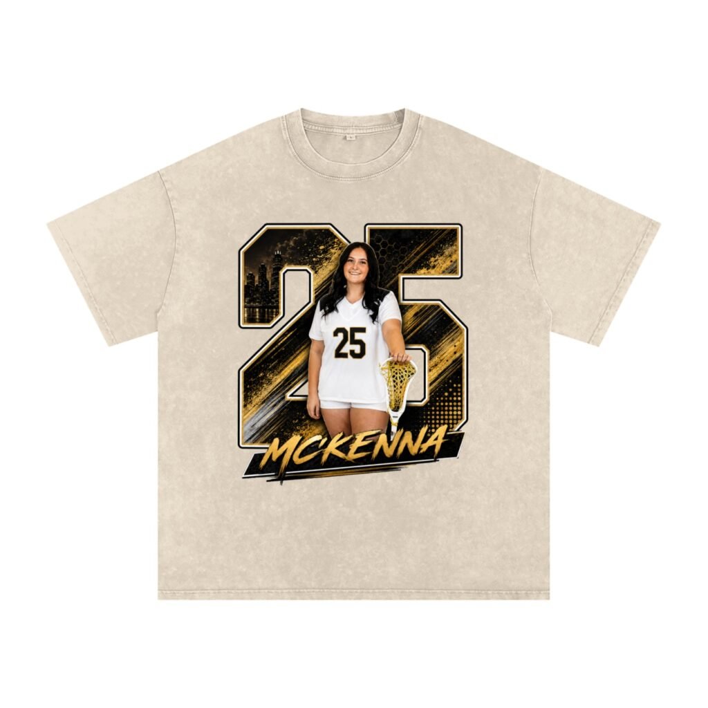 McKenna Meares Snow Washed Oversized TEE