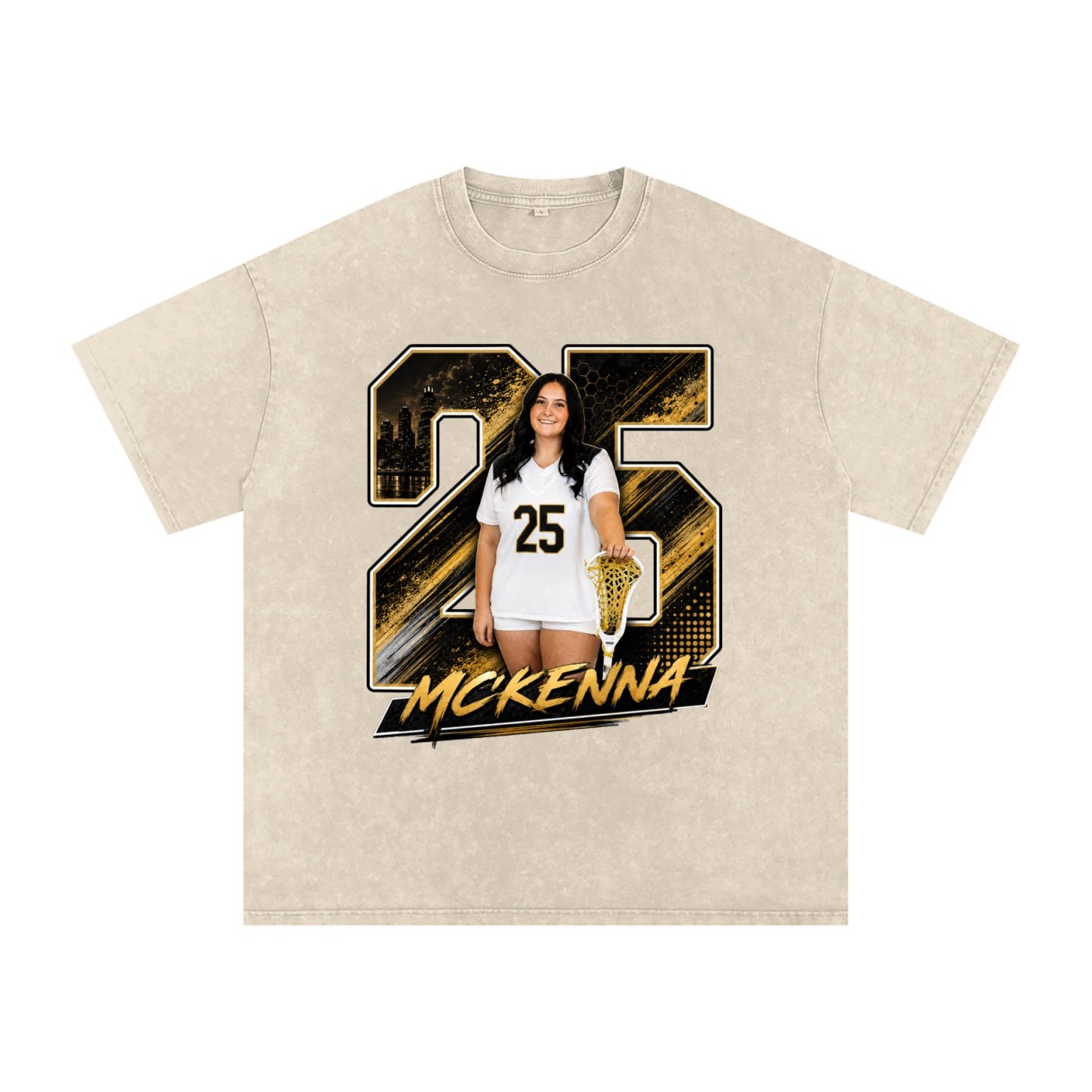 McKenna Meares Snow Washed Oversized TEE - Image 2